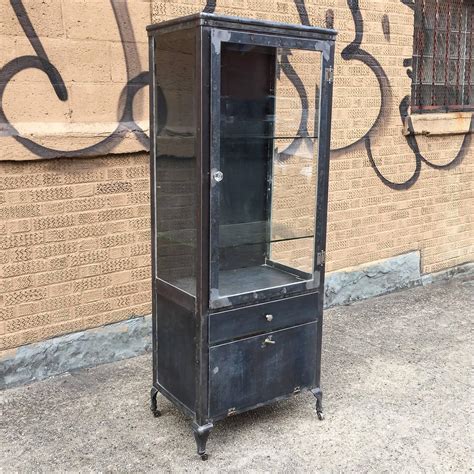 steel and glassapothecary cabinet|Steel and Glass Apothecary Cabinet .